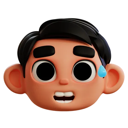 Emoji riant  3D Icon