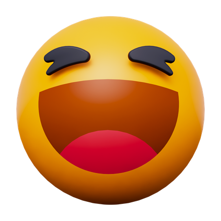 Rire emoji  3D Icon