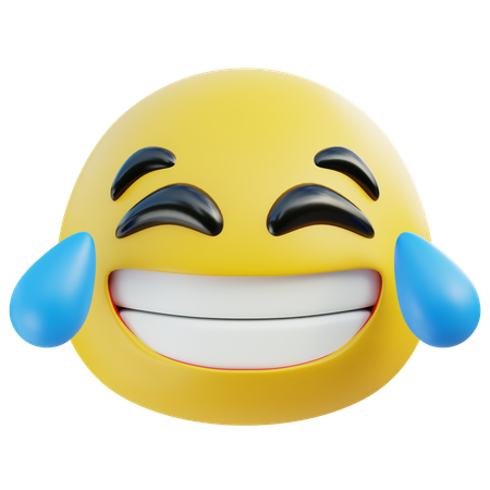 Rire emoji  3D Icon