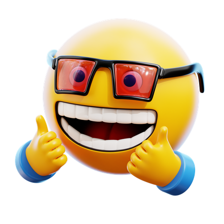 Emoji riant  3D Icon