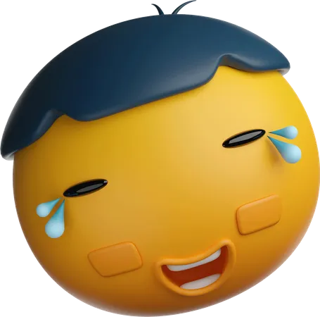 Rire emoji  3D Icon