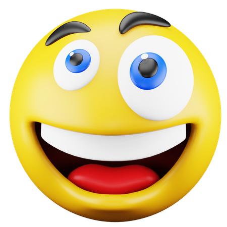 Risa emoji  3D Icon