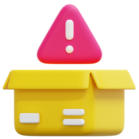 Risco do produto  3D Icon