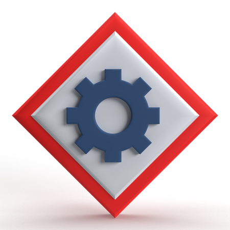 Risikomanagement  3D Icon