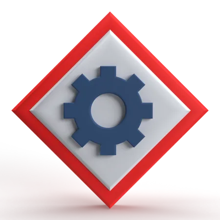 Risikomanagement  3D Icon