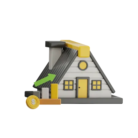Rising Price  3D Icon