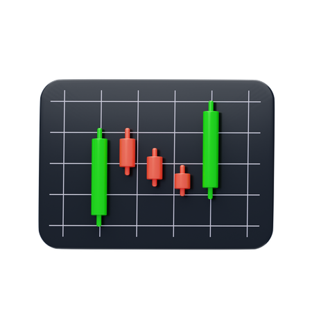 Rising Three Methods  3D Icon