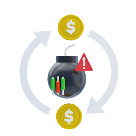 Risk Arbitrage  3D Icon