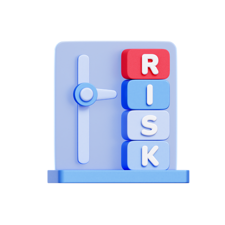 リスク管理安全  3D Icon