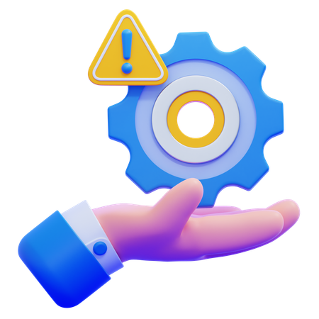 Risk Management  3D Icon
