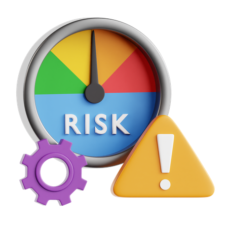 Risk Management  3D Icon