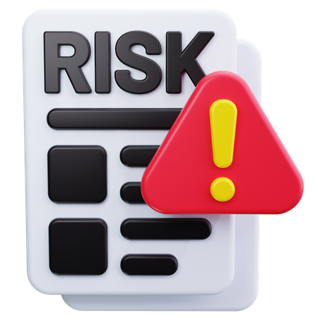 Risk Management  3D Icon