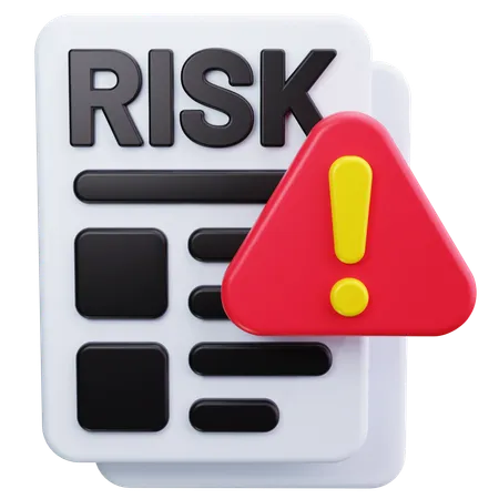 Risk Management  3D Icon