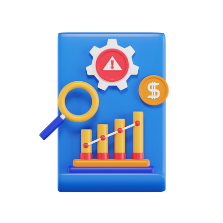 Risk Management  3D Icon