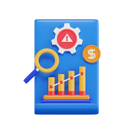 Risk Management  3D Icon