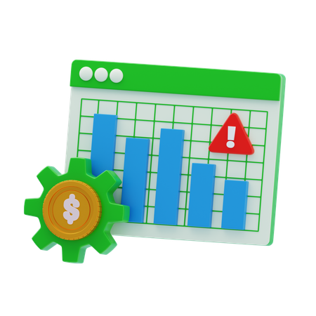 Risk Management  3D Icon