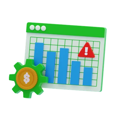 Risk Management  3D Icon