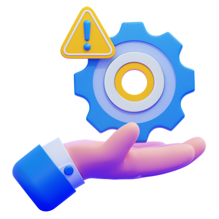 Risk Management  3D Icon