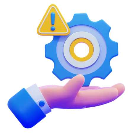 Risk Management  3D Icon