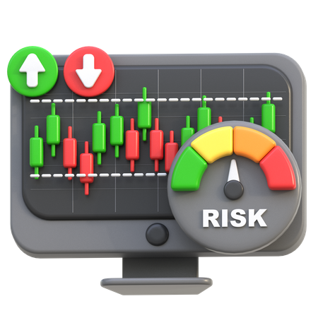 Risk Management  3D Icon