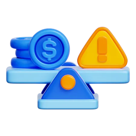 Risk Management  3D Icon