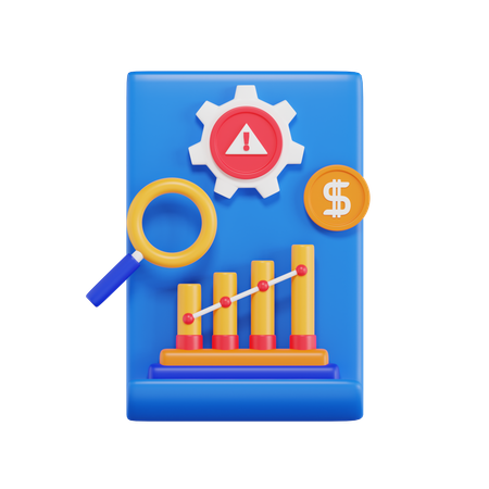 Risk Management  3D Icon
