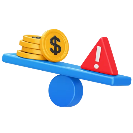 An Icon Symbolizing The Process Of Identifying Assessing And Mitigating Potential Risks In Investment Decisions To Protect Financial Assets 3D Illustration