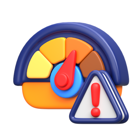 Risk Measurement  3D Icon