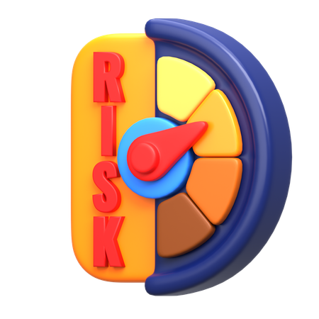 Risk Scale  3D Icon