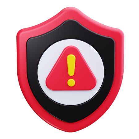 Risk Shield  3D Icon