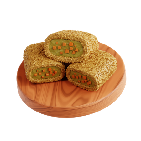 Risoles  3D Icon