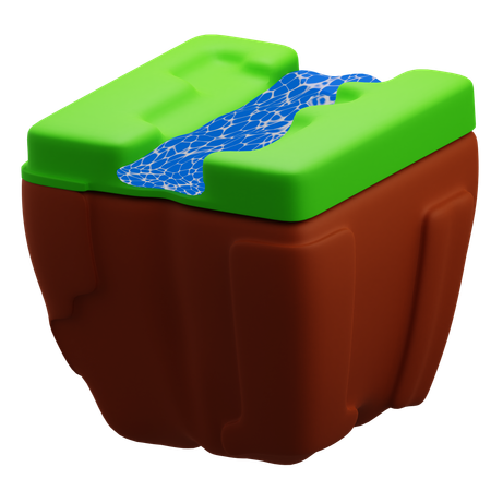 River  3D Icon