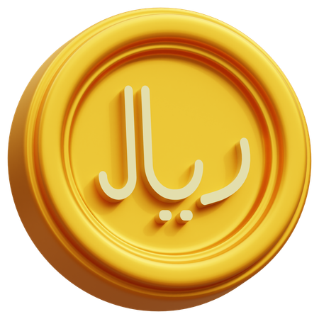 Riyal  3D Icon