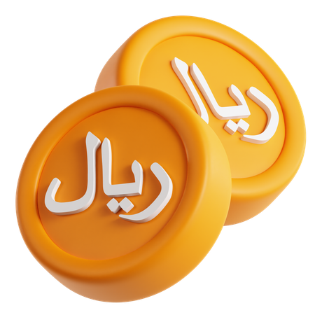 Riyal  3D Icon