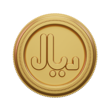 Riyal  3D Icon