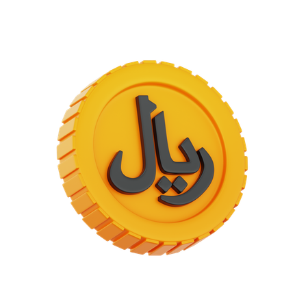 Riyal  3D Icon