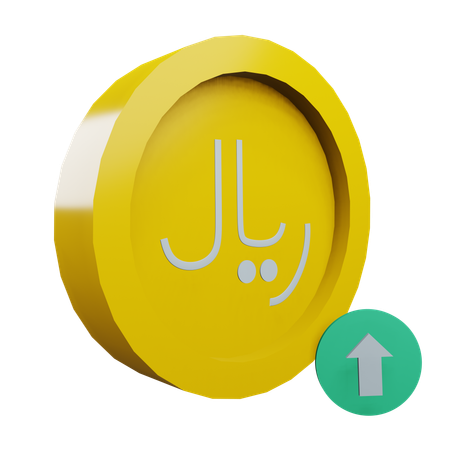 Riyal  3D Icon