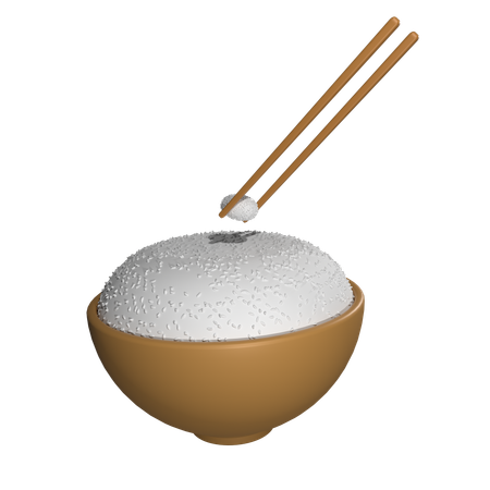Riz  3D Icon