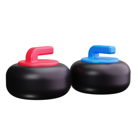 Curling  3D Icon