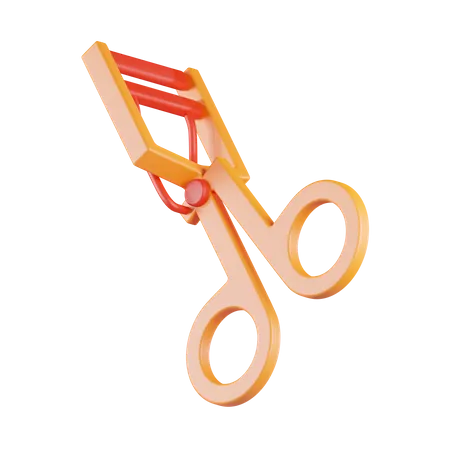 Rizador de pestañas  3D Icon