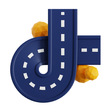 道  3D Icon
