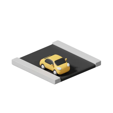 Road  3D Icon