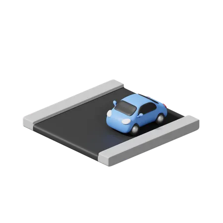 Road  3D Icon