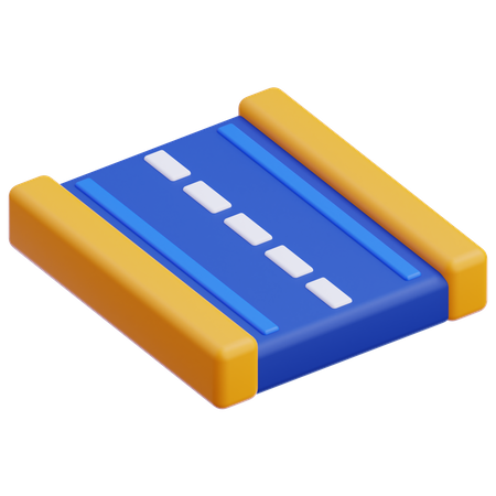 Road  3D Icon