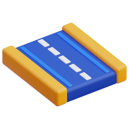 Road  3D Icon