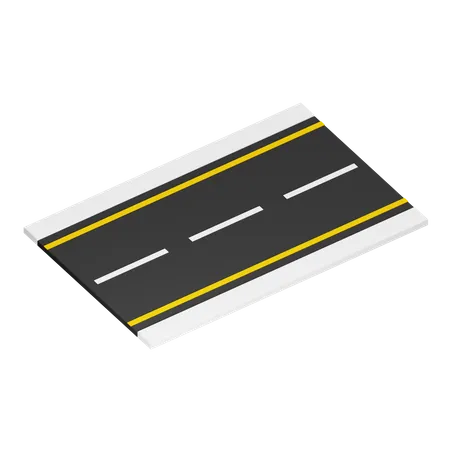 Road  3D Icon