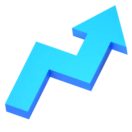 Road Arrow  3D Icon