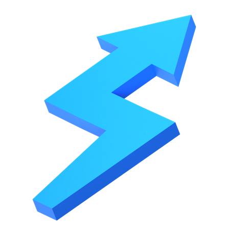 Road Arrow  3D Icon