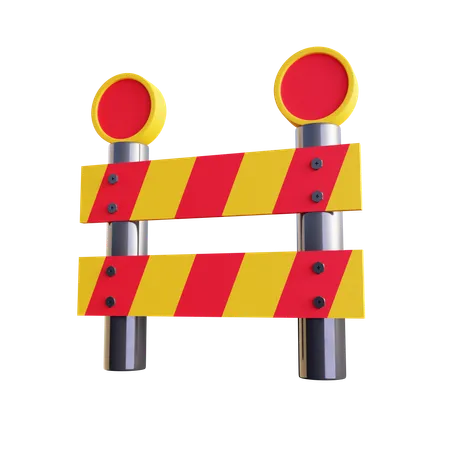 These Are 3 D Road Barrier Icons Commonly Used In Design And Games 3D Icon