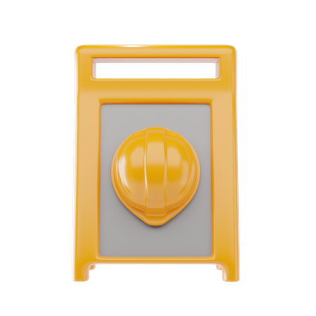 Road Barrier  3D Icon